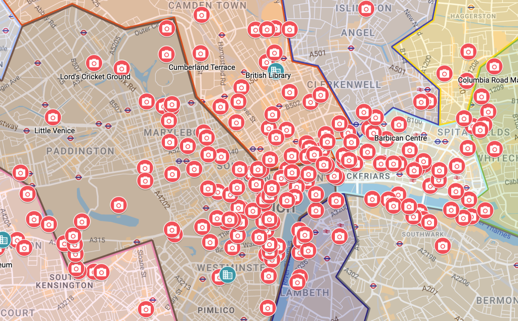 London Photo Tour locations